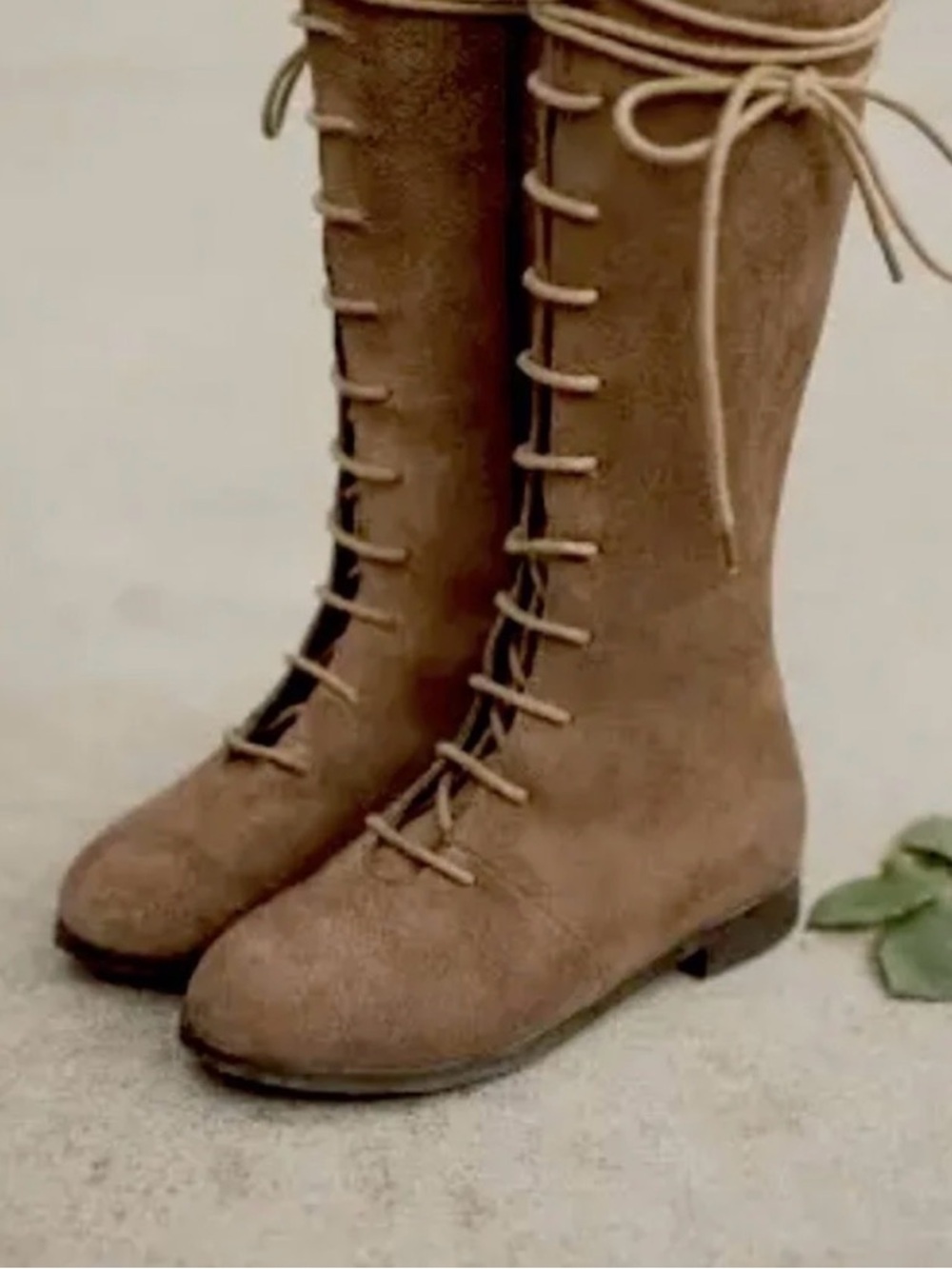 Joyfolie Indy Lace-Up Leather Boot in Brown - T13